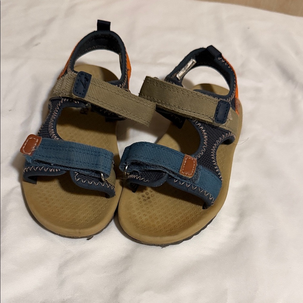 OshKosh B'gosh Kids Sandals in Blue and Tan
